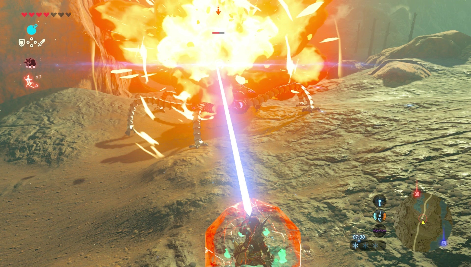 Zelda Breath of the Wild Guardians How to beat Guardian's easily and